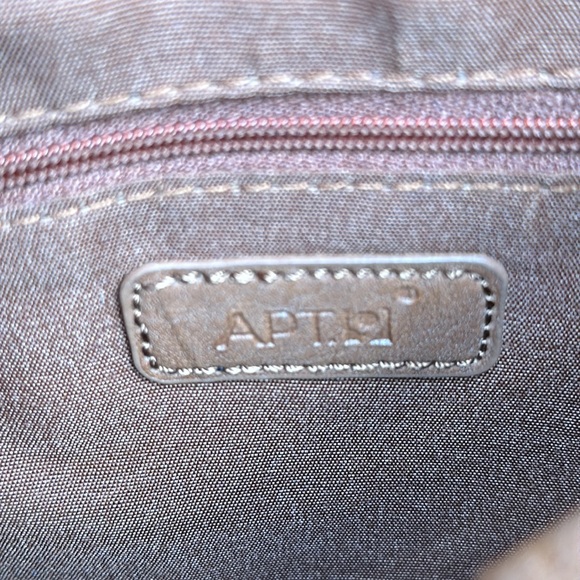 Apt 9 Crossbody Handbag w/ Faux Fur Trim & Gold Studs - Picture 3 of 3